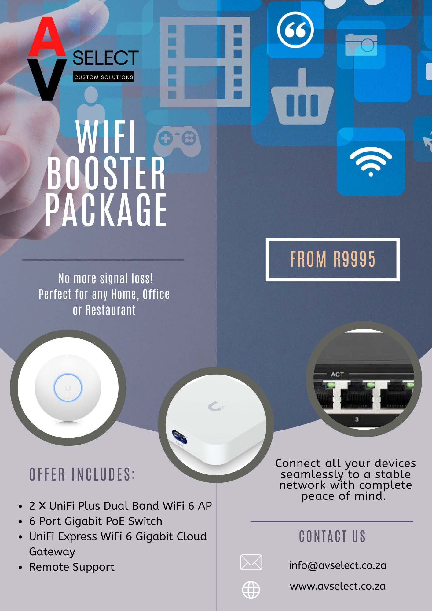 WiFi package advert